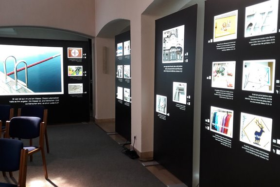 "Mensch-Jesus-Ausstellung" 2019 zu Gast in Detmold