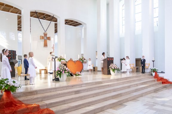Erstkommunion 2023 in Detmold, Heilig Kreuz