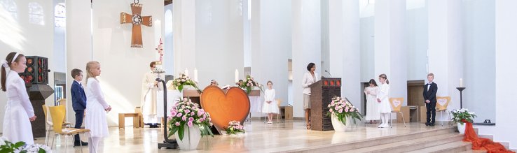 Erstkommunion 2024 in Detmold, Heilig Kreuz